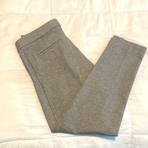 Ankle Straight Pin Stripe Trouser